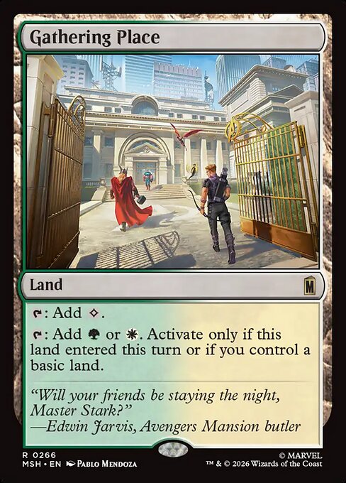 Gathering Place - Marvel Super Heroes