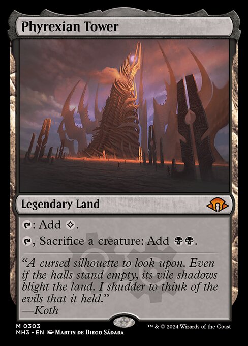 Phyrexian Tower - Modern Horizons 3 MH3 0303