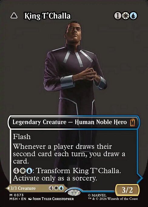 King T'Challa // Black Panther, Hope Enduring — MSH