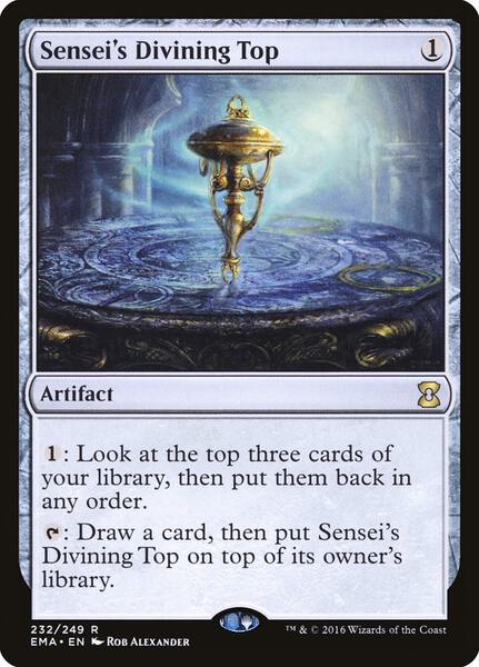 Sensei's Divining Top - Eternal Masters 232