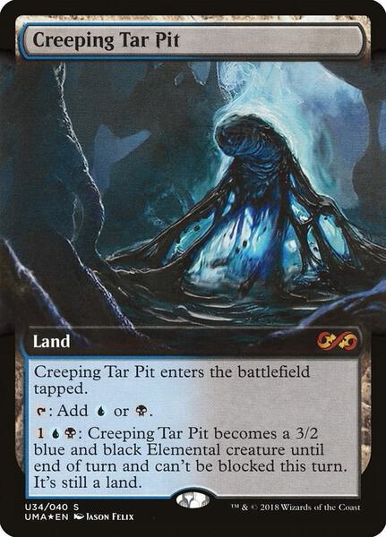 Creeping Tar Pit - FOIL ★ Ultimate Masters: Box Toppers U34