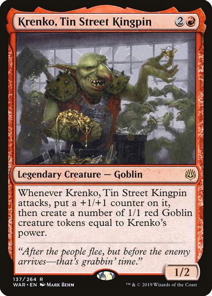 Krenko, Tin Street Kingpin - War of the Spark 137