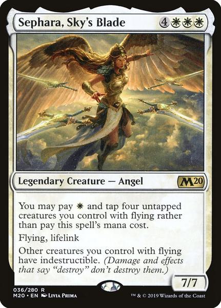 Sephara, Sky's Blade - Core Set 2020 36