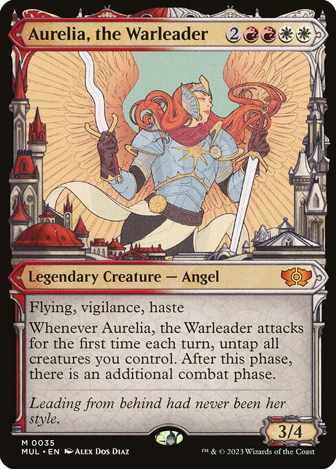 Aurelia, the Warleader - MUL 0035 M (Multiverse Legends showcase, 2023)