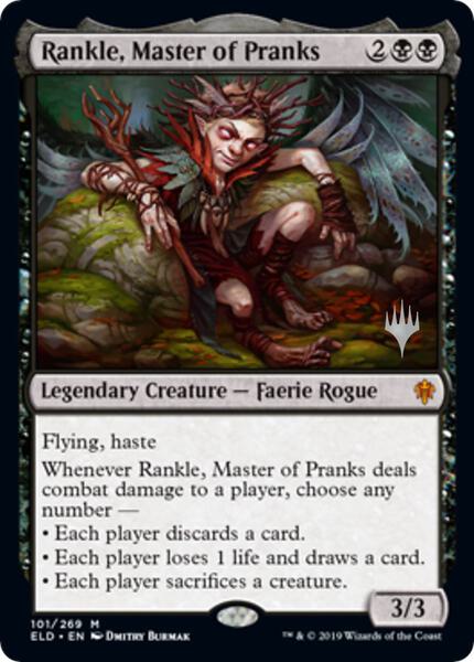 Rankle, Master of Pranks - Promo Pack: Throne of Eldraine 101