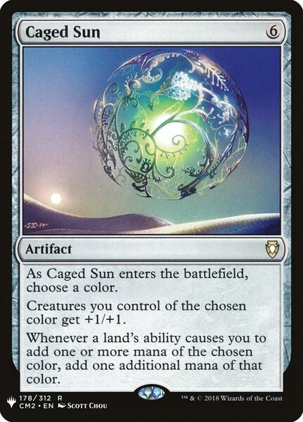 Caged Sun - The List Reprints 178