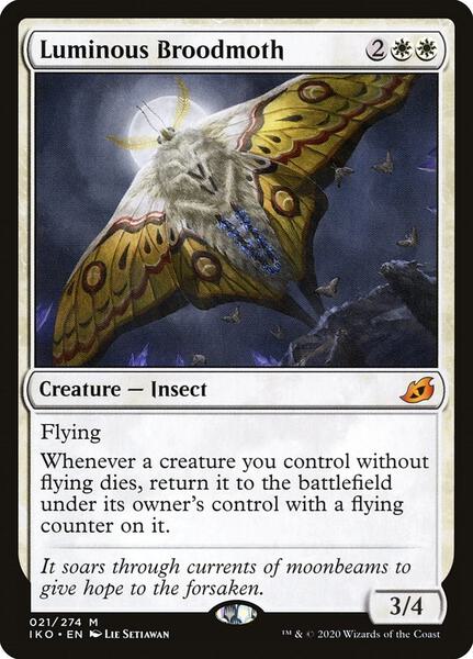 Luminous Broodmoth - Ikoria: Lair of Behemoths 21