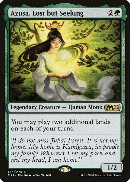 Azusa, Lost but Seeking - Core Set 2021 173