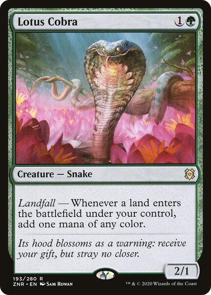 Lotus Cobra - Zendikar Rising 193