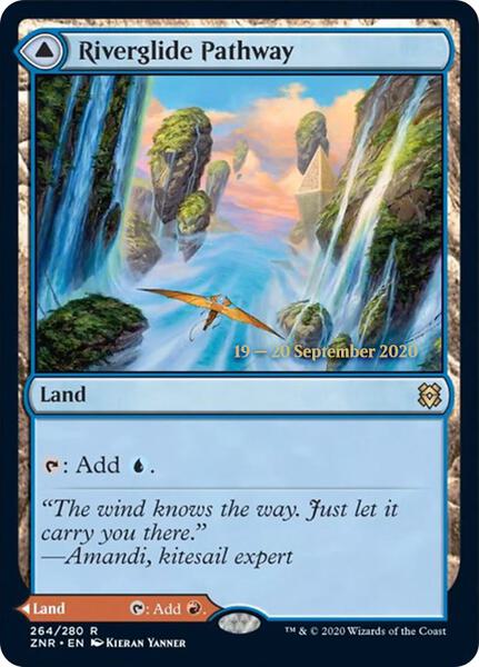 Riverglide Pathway - FOIL ★ Prerelease Cards 264