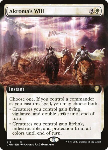 Akroma's Will (Extended Art) — CMR