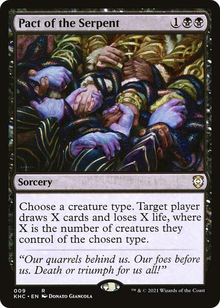 Pact of the Serpent - Commander: Kaldheim 9