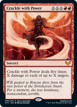 Crackle with Power - Strixhaven: School of Mages 95