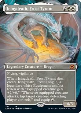 Icingdeath, Frost Tyrant (Borderless) - Adventures in the Forgotten Realms 287