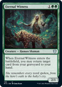 Eternal Witness - Commander: Innistrad: Midnight Hunt 138