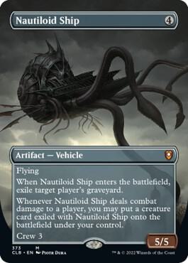 Nautiloid Ship (Borderless) - Commander Legends: Battle for Baldur's Gate 373