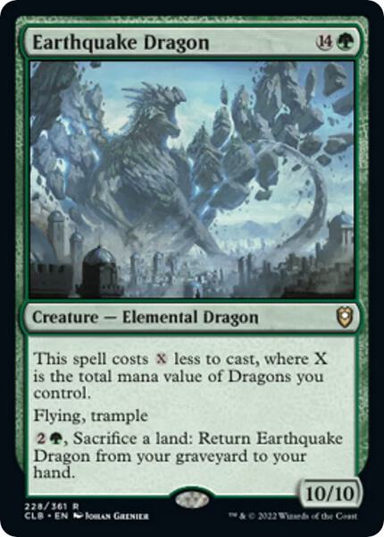 Earthquake Dragon - Commander Legends: Battle for Baldur's Gate 228