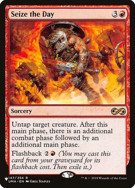 Seize the Day - The List Reprints 147