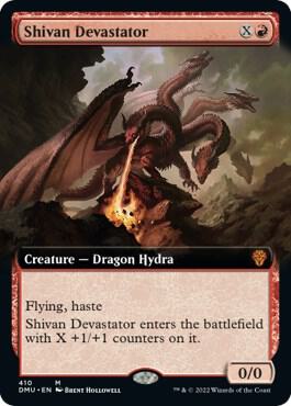Shivan Devastator (Extended Art) - FOIL ★ Dominaria United 410