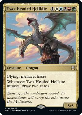 Two-Headed Hellkite - Commander: Dominaria United 14