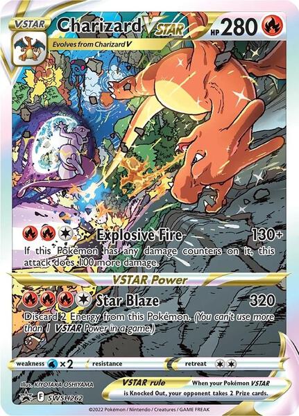 Charizard VSTAR - SWSH262 — SWSD