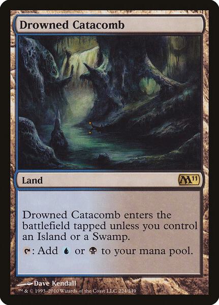 Drowned Catacomb - Magic 2011 (M11) 224