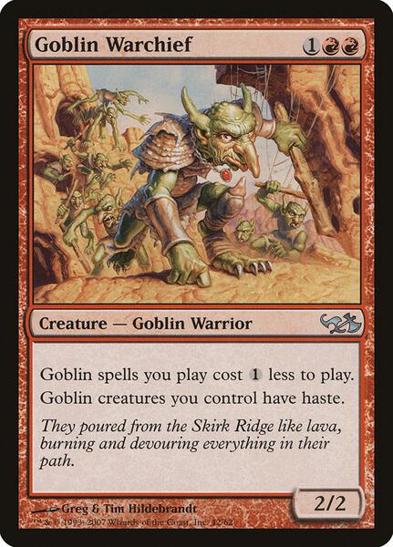Goblin Warchief - Duel Decks: Elves vs. Goblins 42