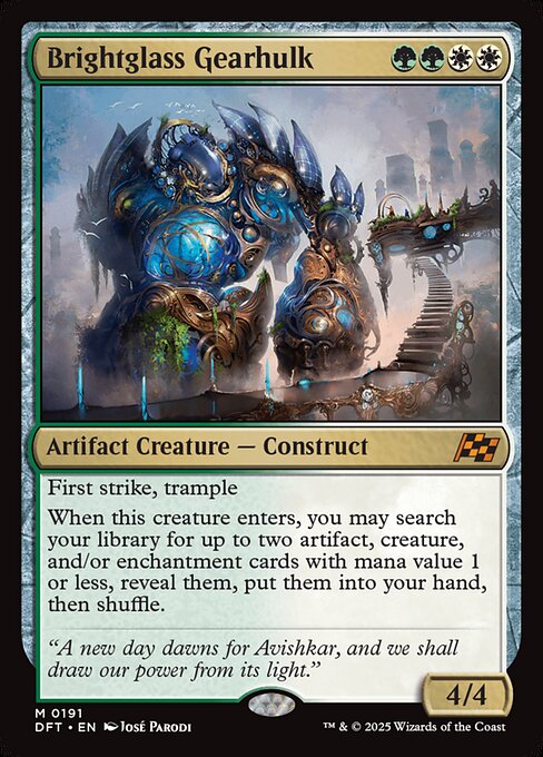 Brightglass Gearhulk - Aetherdrift DFT 0191 M