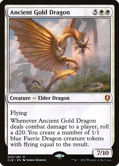 Ancient Gold Dragon - CLB 3