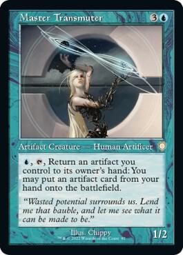 Master Transmuter (Retro Frame) - Commander: The Brothers' War 87