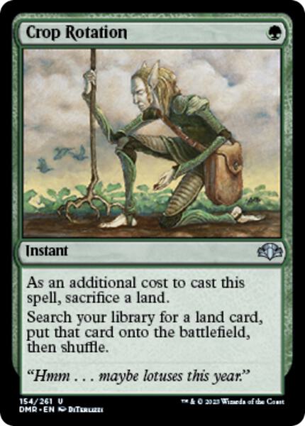 Crop Rotation - Dominaria Remastered 154