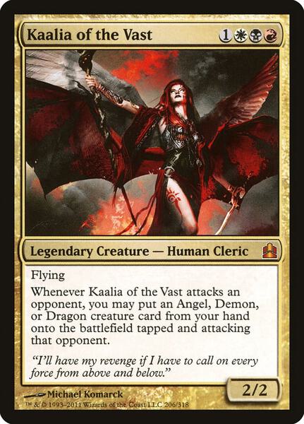 Kaalia of the Vast - Commander 206