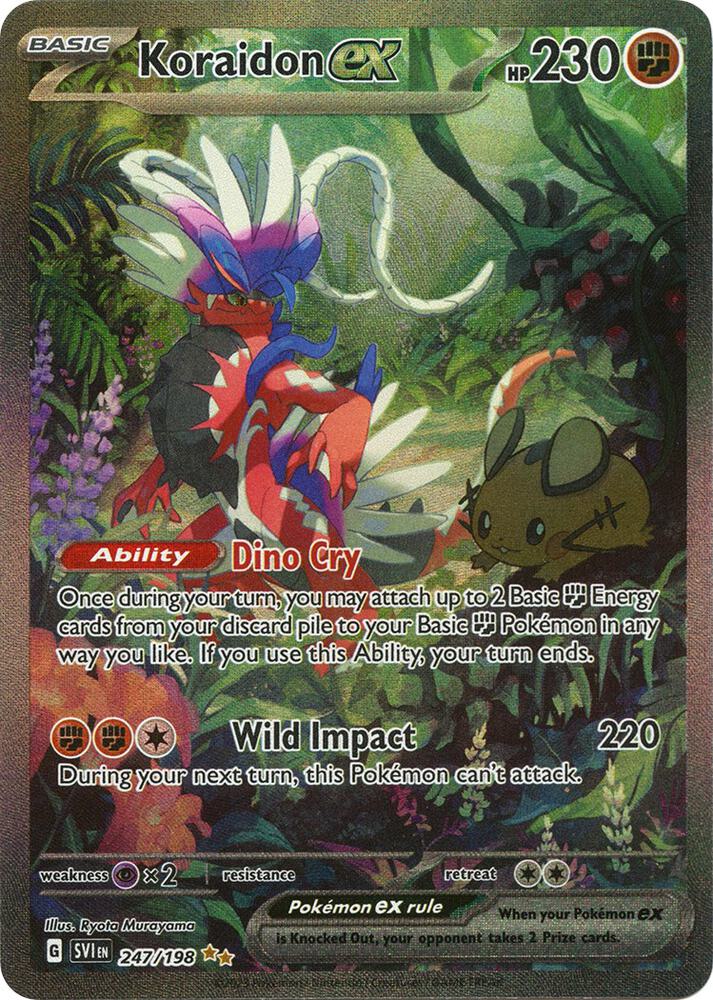 Koraidon ex - SV01: Scarlet & Violet Base Set 247/198