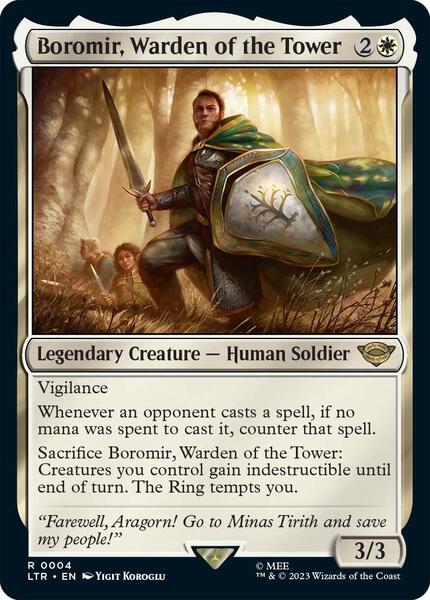 Boromir, Warden of the Tower - Universes Beyond: The Lord of the Rings: Tales of Middle-earth 4