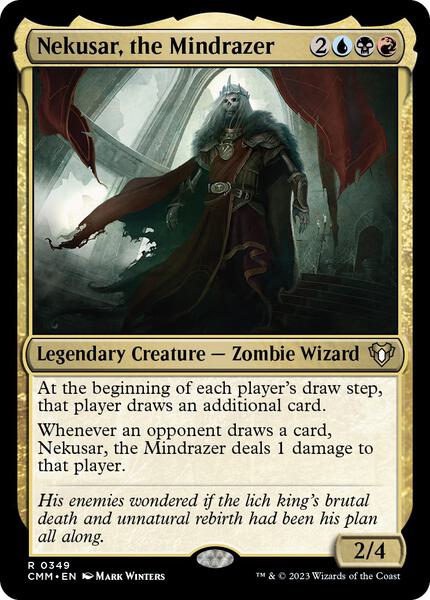 Nekusar, the Mindrazer - Commander Masters 349