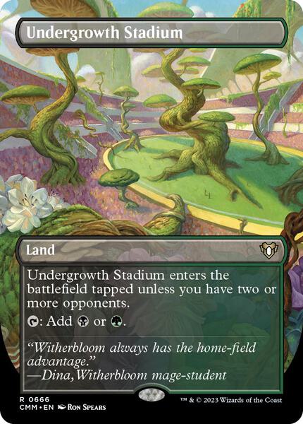 Undergrowth Stadium (Borderless) - Commander Masters 666