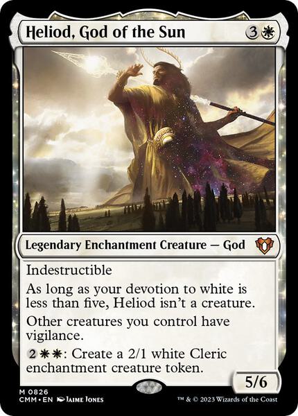 Heliod, God of the Sun - Commander Masters 826