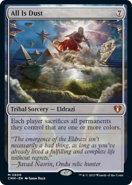All Is Dust - Commander Masters 800