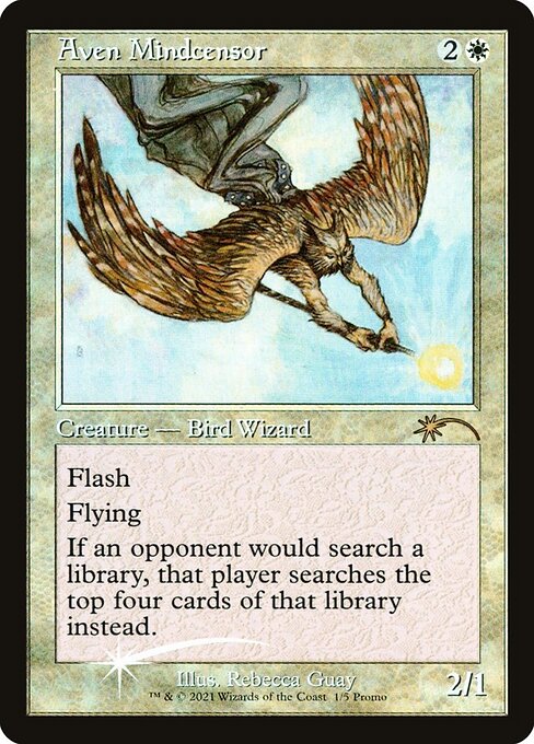 Aven Mindcensor - FOIL ★ Masterpiece Series: Amonkhet Invocations 2