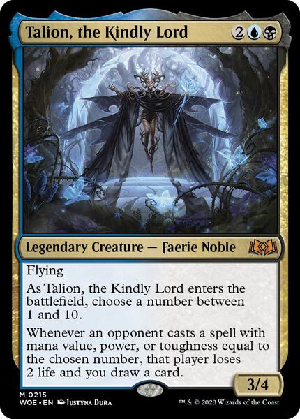 Talion, the Kindly Lord - Wilds of Eldraine 215