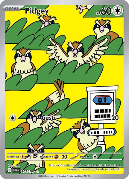 Pidgey - 207/197 — OBF