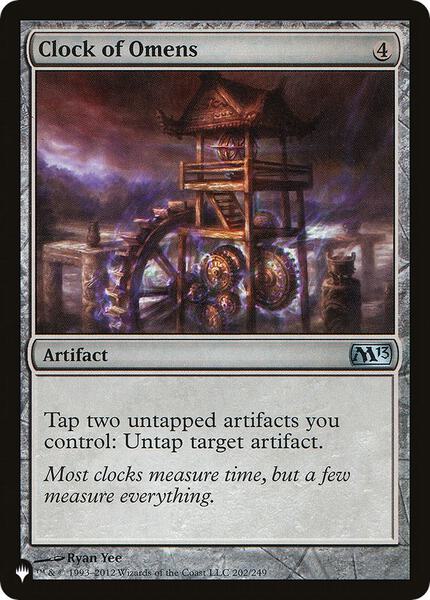 Clock of Omens - The List Reprints 202/249