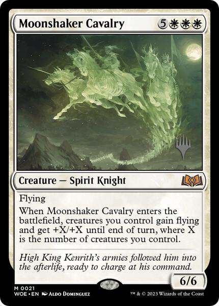 Moonshaker Cavalry - Promo Pack: Wilds of Eldraine 21