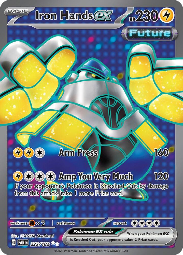 Iron Hands ex - 223/182 — PAR (Lightly Played)