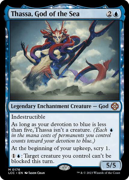 Thassa, God of the Sea - Commander: The Lost Caverns of Ixalan 176
