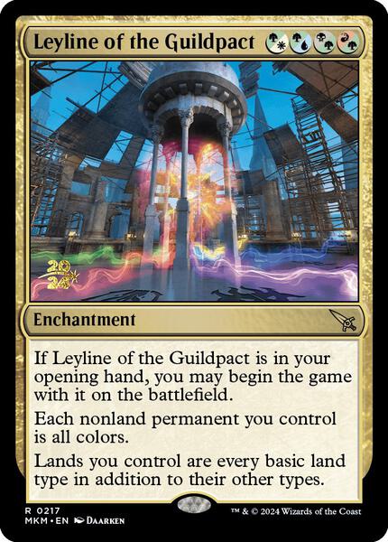 Leyline of the Guildpact - FOIL ★ Prerelease Cards 217