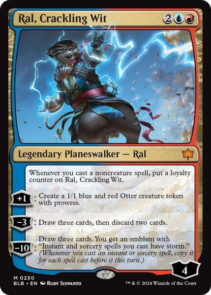Ral, Crackling Wit - Bloomburrow 230
