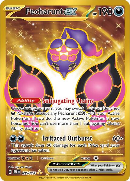 Pecharunt ex - 095/064 - FOIL ★ SV: Shrouded Fable 095/064