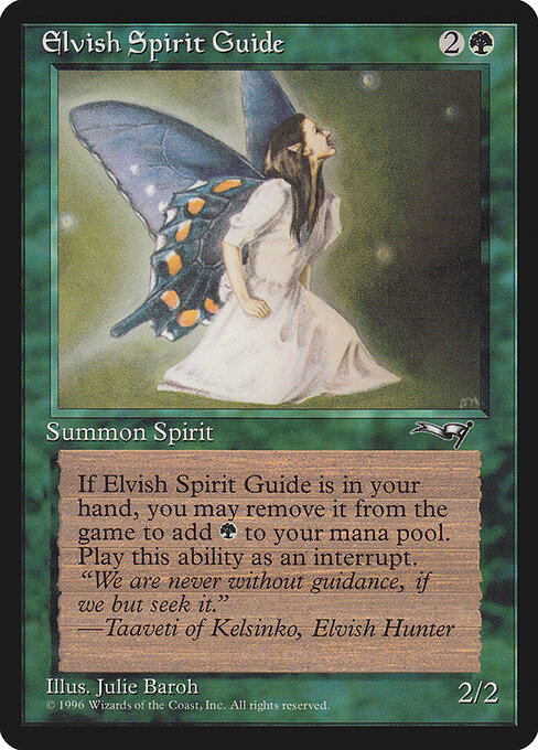 Elvish Spirit Guide - Alliances ALL 89 (1996)