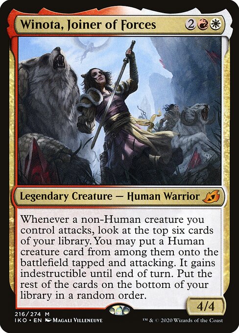 Winota, Joiner of Forces - FOIL ★ Ikoria: Lair of Behemoths IKO 216/274 M